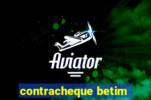 contracheque betim
