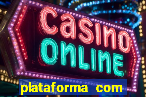 plataforma com porcentagem de ganhos
