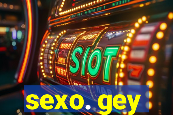 sexo. gey