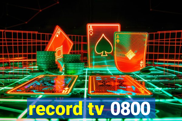 record tv 0800
