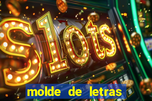 molde de letras feliz natal para imprimir