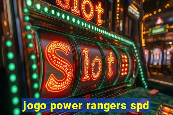 jogo power rangers spd