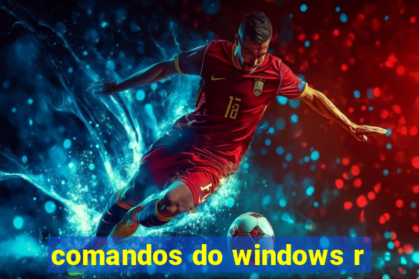 comandos do windows r