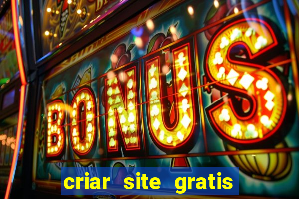 criar site gratis de jogos