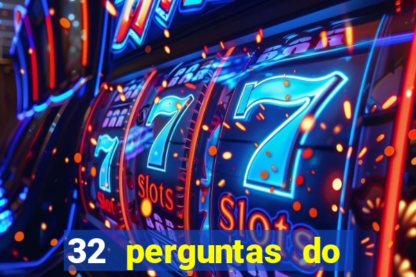 32 perguntas do livro do destino
