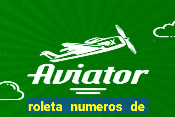 roleta numeros de 1 a 100