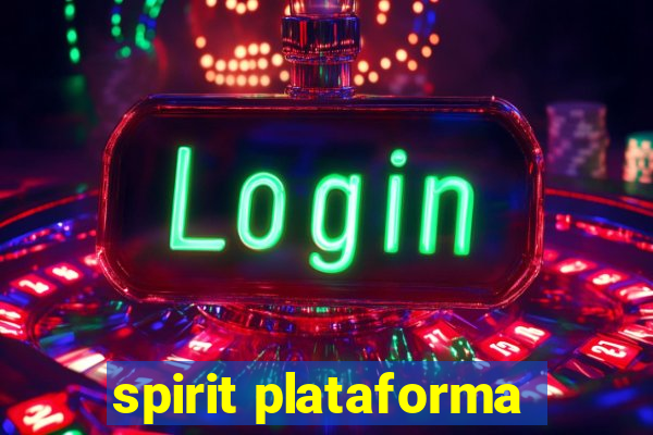 spirit plataforma