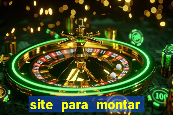 site para montar time de futebol
