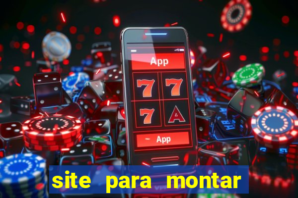 site para montar time de futebol