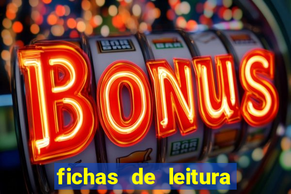fichas de leitura para alfabetizar