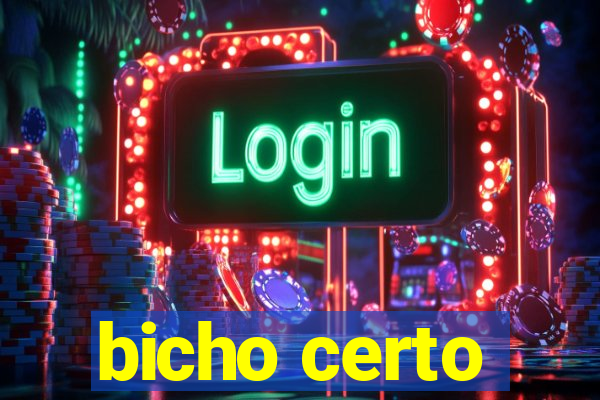 bicho certo