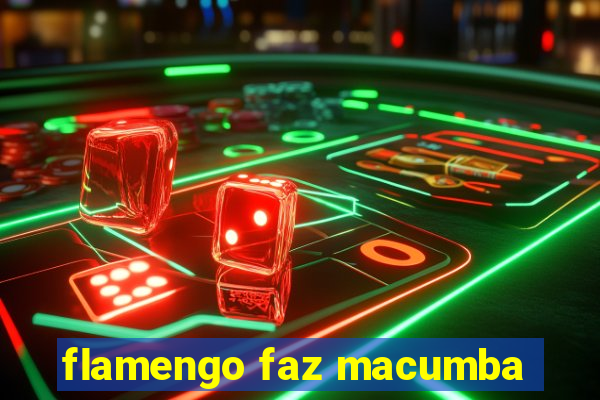 flamengo faz macumba