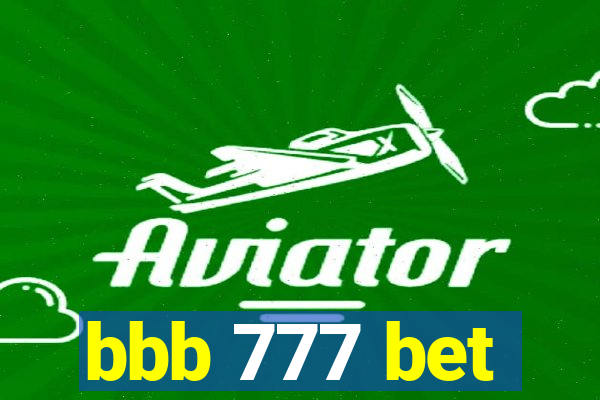 bbb 777 bet