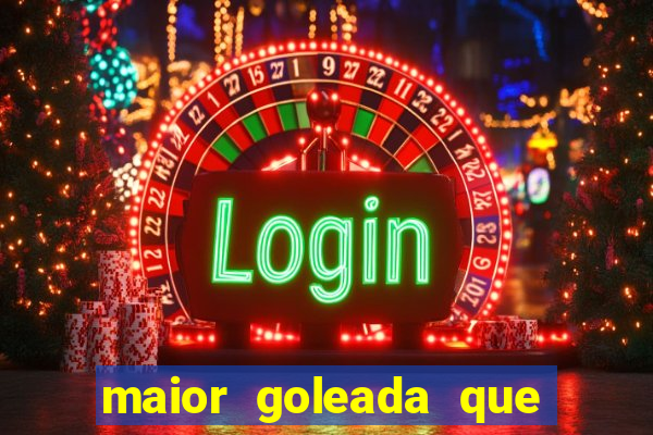 maior goleada que o barcelona sofreu no camp nou