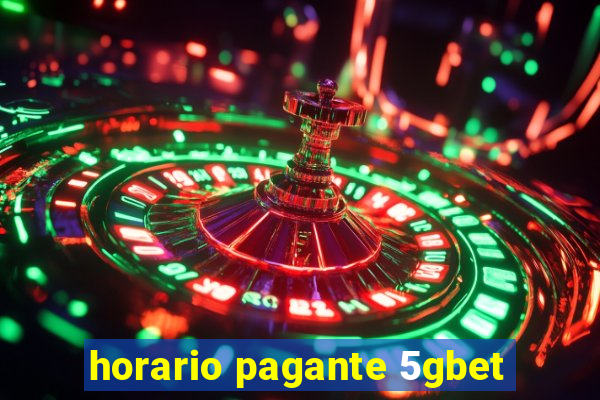 horario pagante 5gbet