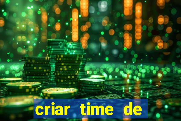criar time de futebol simulador