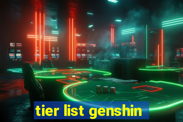 tier list genshin