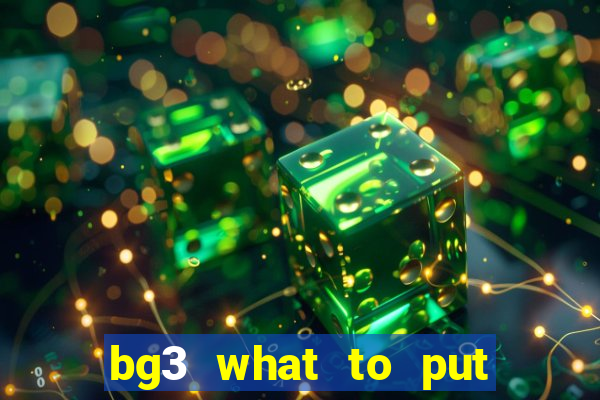 bg3 what to put in ancient altar