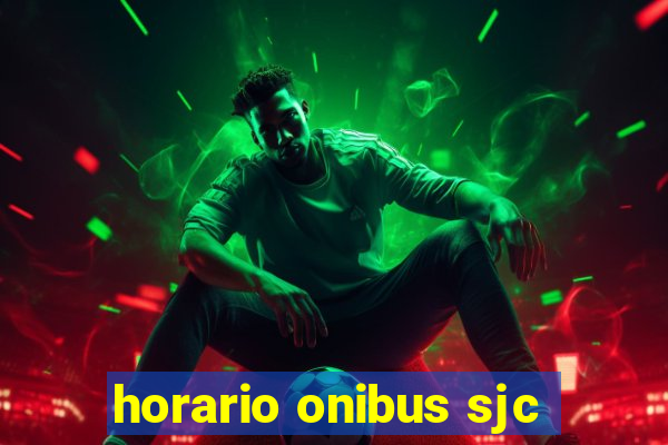 horario onibus sjc