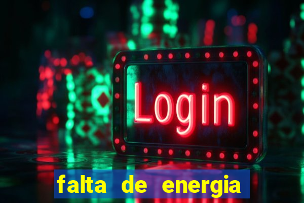 falta de energia em caucaia