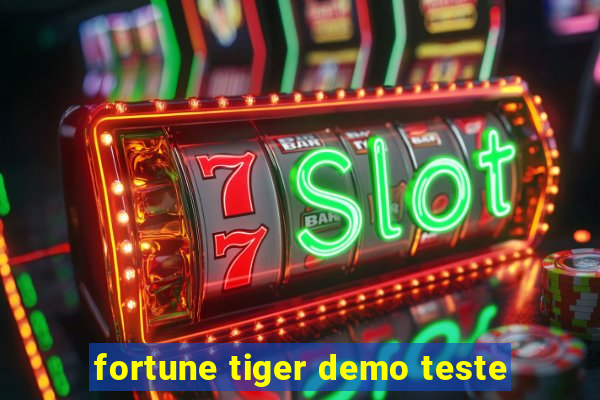 fortune tiger demo teste