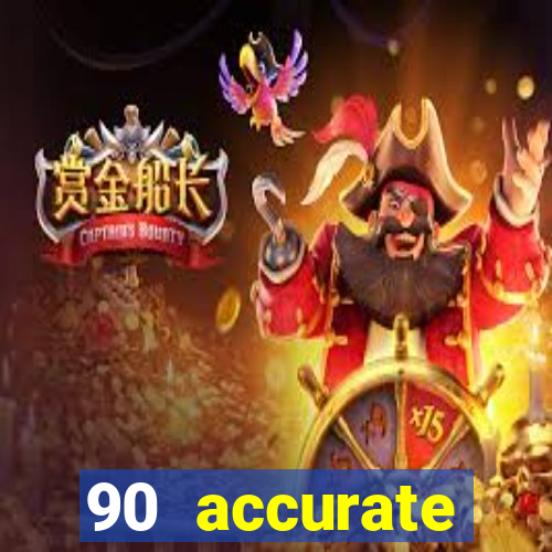 90 accurate football predictions