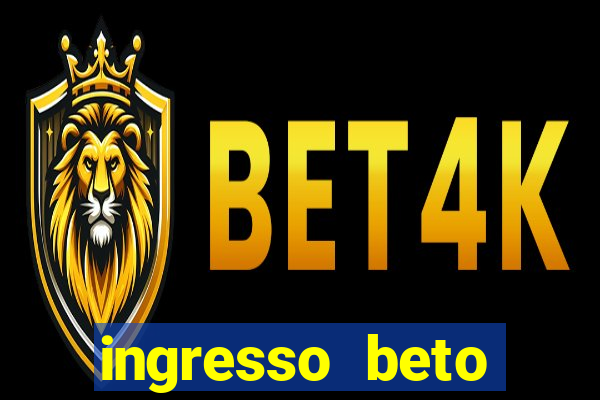 ingresso beto carrero com desconto