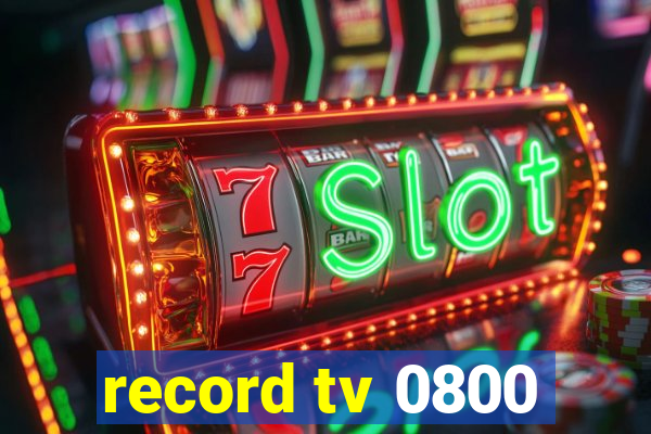 record tv 0800