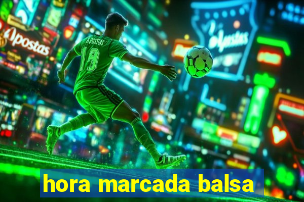 hora marcada balsa