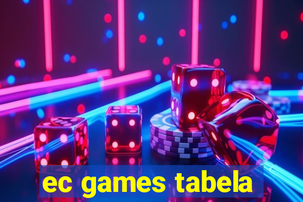 ec games tabela