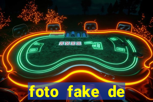 foto fake de menina cacheada