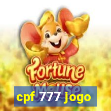 cpf 777 jogo