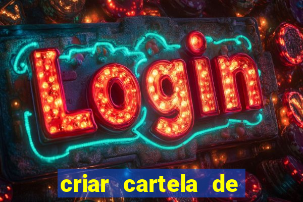 criar cartela de bingo no word