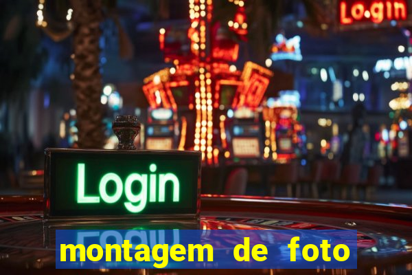 montagem de foto com simbolo do flamengo