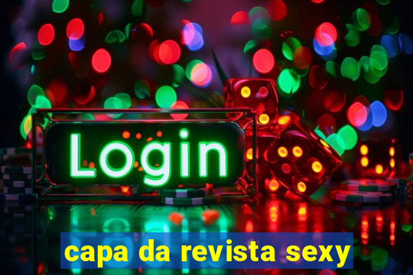 capa da revista sexy