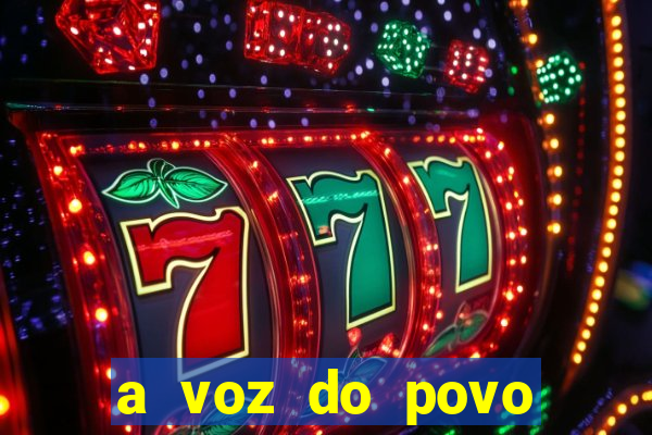 a voz do povo santa luzia