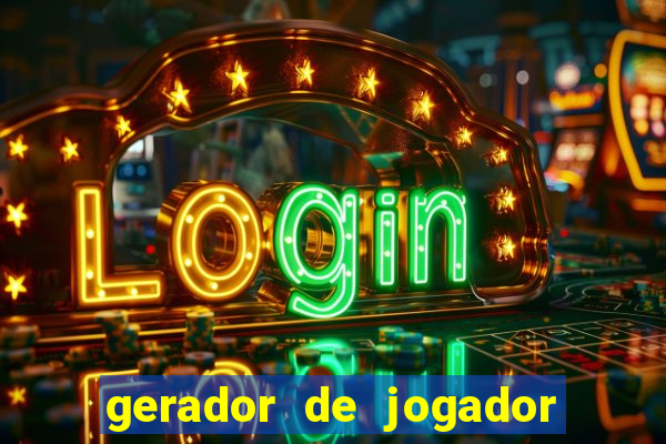 gerador de jogador de futebol