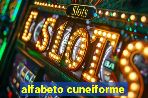 alfabeto cuneiforme