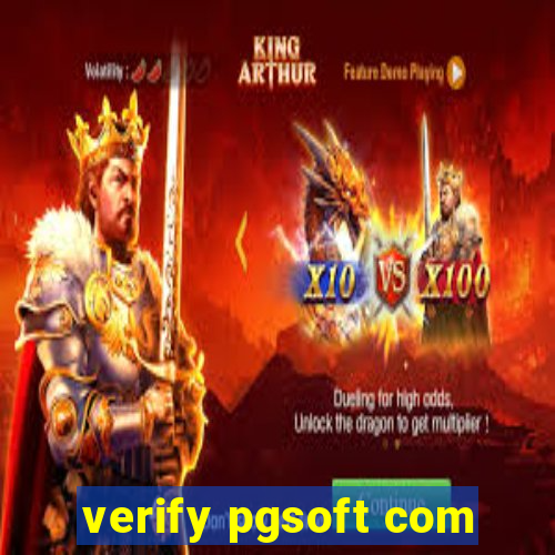 verify pgsoft com
