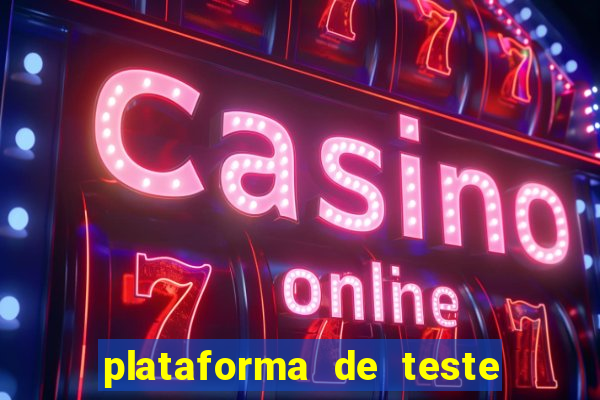 plataforma de teste pg demo