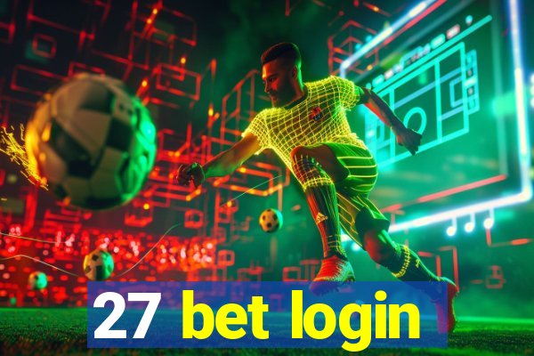 27 bet login