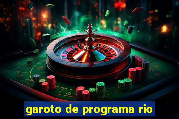 garoto de programa rio