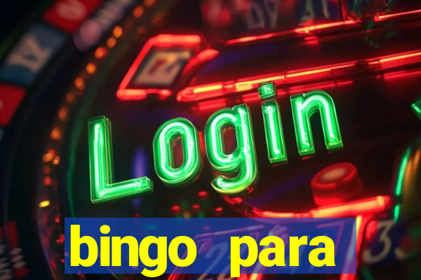 bingo para despedida de solteira para imprimir