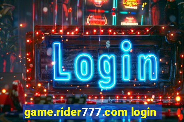 game.rider777.com login