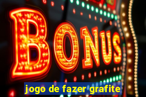 jogo de fazer grafite