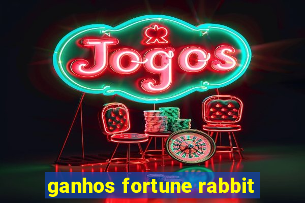 ganhos fortune rabbit