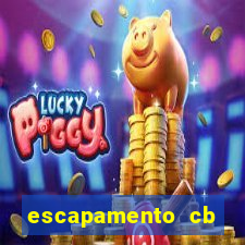 escapamento cb twister 250