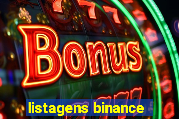 listagens binance
