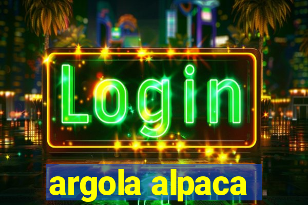 argola alpaca