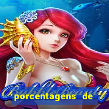 porcentagens de jogos pagantes